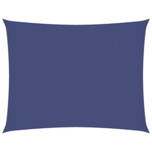 vidaXL Sonnensegel Oxford-Gewebe Rechteckig 2x3,5 m Blau 135531