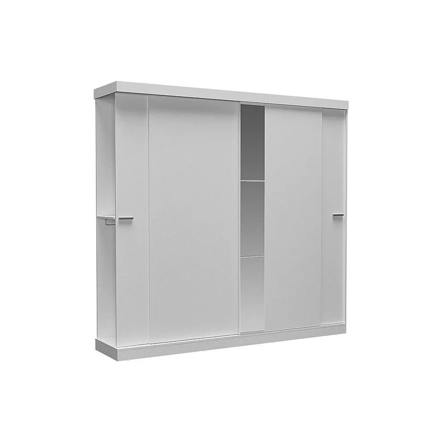 Vente-unique Kleiderschrank Adalrik Weiß 231 cm