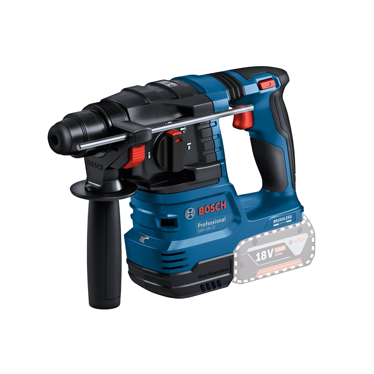 Bosch Professional Combi-Set Bohrhammer GBH 18V-22 + Winkelschleifer GWS 18V-8
