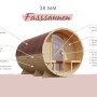 Karibu Fasssauna-Set "Talea XXL" mit Ofen 3,6 kW Integriert_4