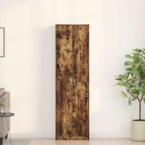 vidaXL Kleiderschrank Räuchereiche 55 x 25 x 189 cm Holzwerkstoff 3334012