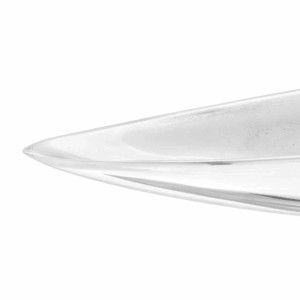 vidaXL Obstkorb Silber 53 x 9 x 10 cm Aluminium 42000159