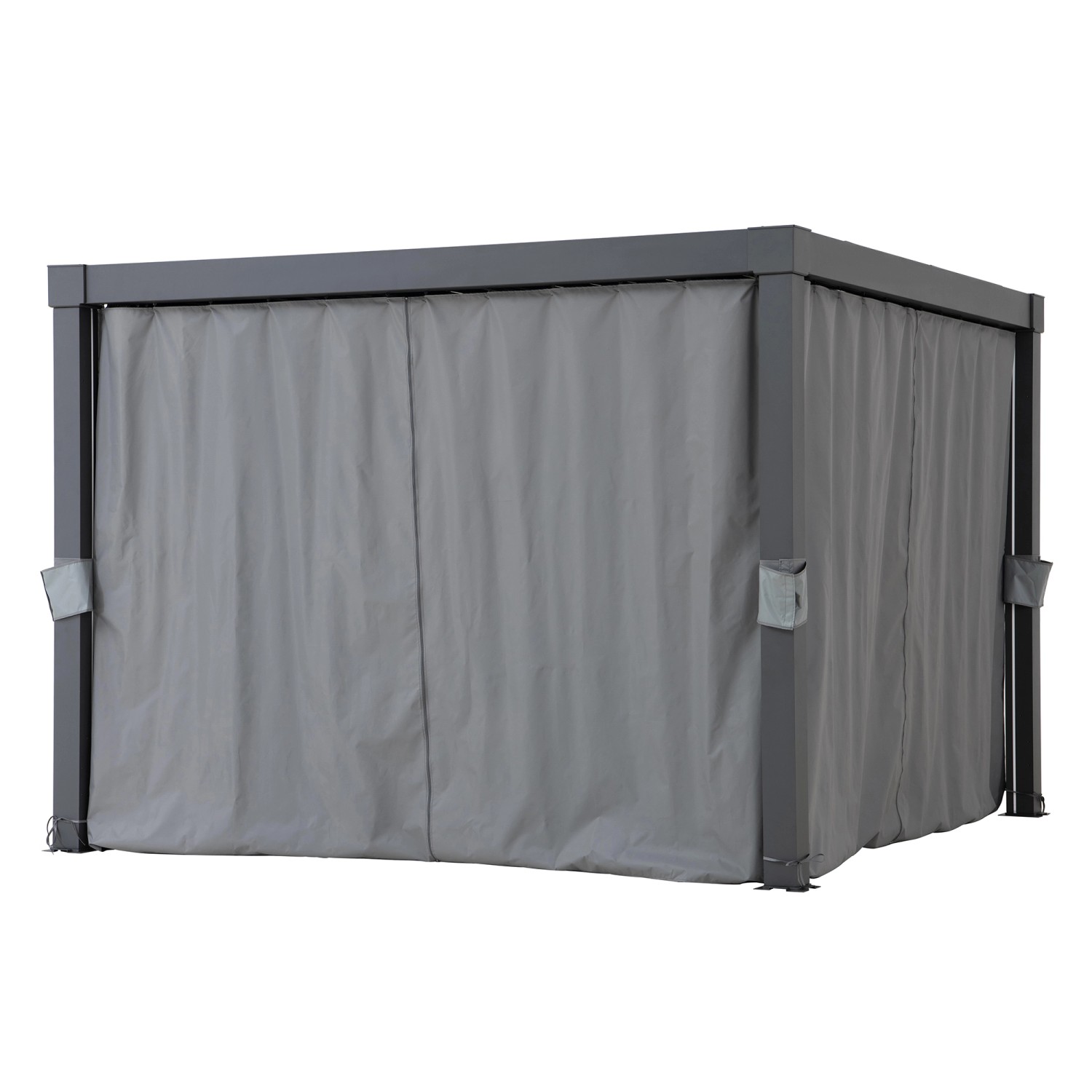 Sunjoy Vorhang für Matterhorn Multi-Pergola 306 cm x 306 cm günstig online kaufen