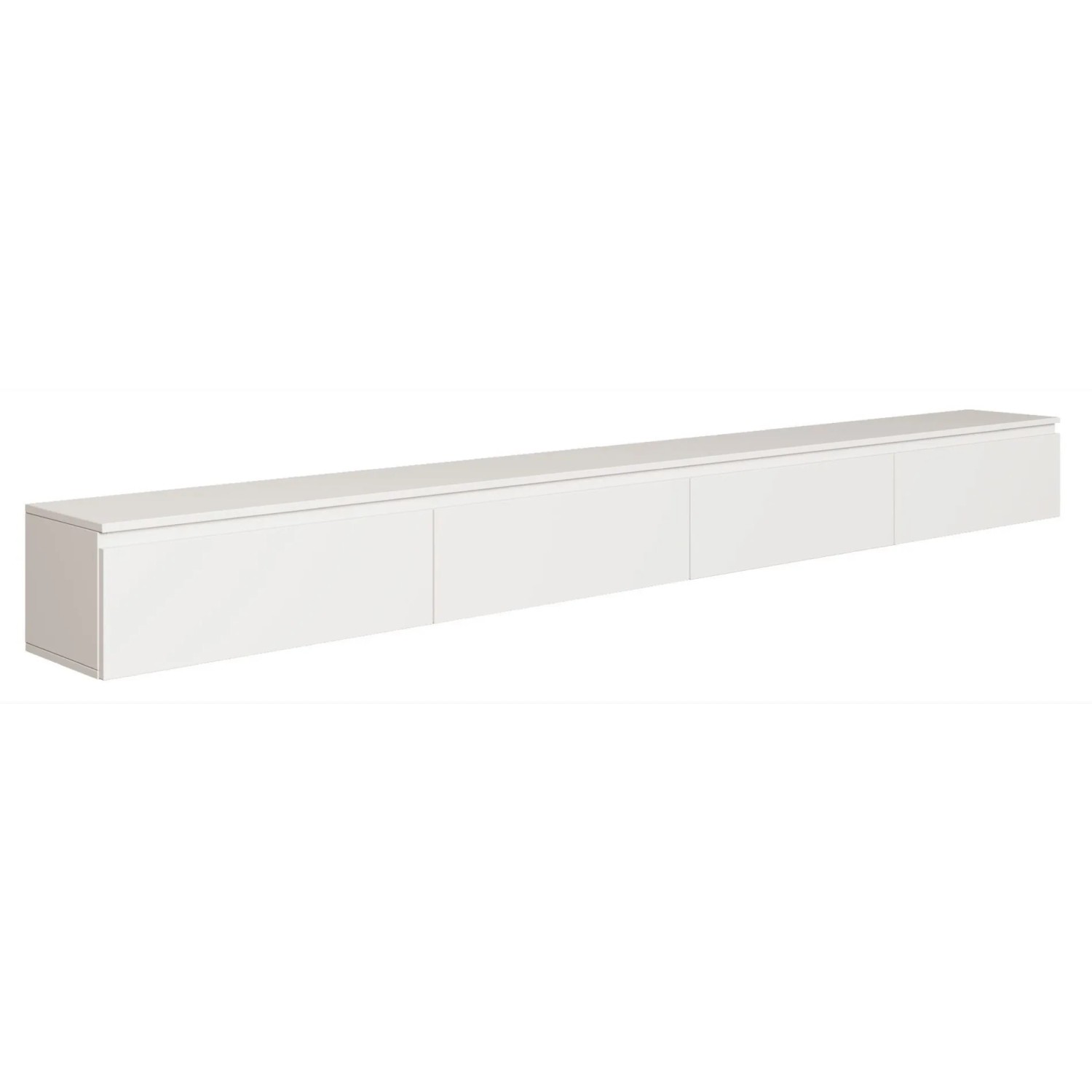 Selsey TV-Hängeboard Bemmi 300 cm Weiß