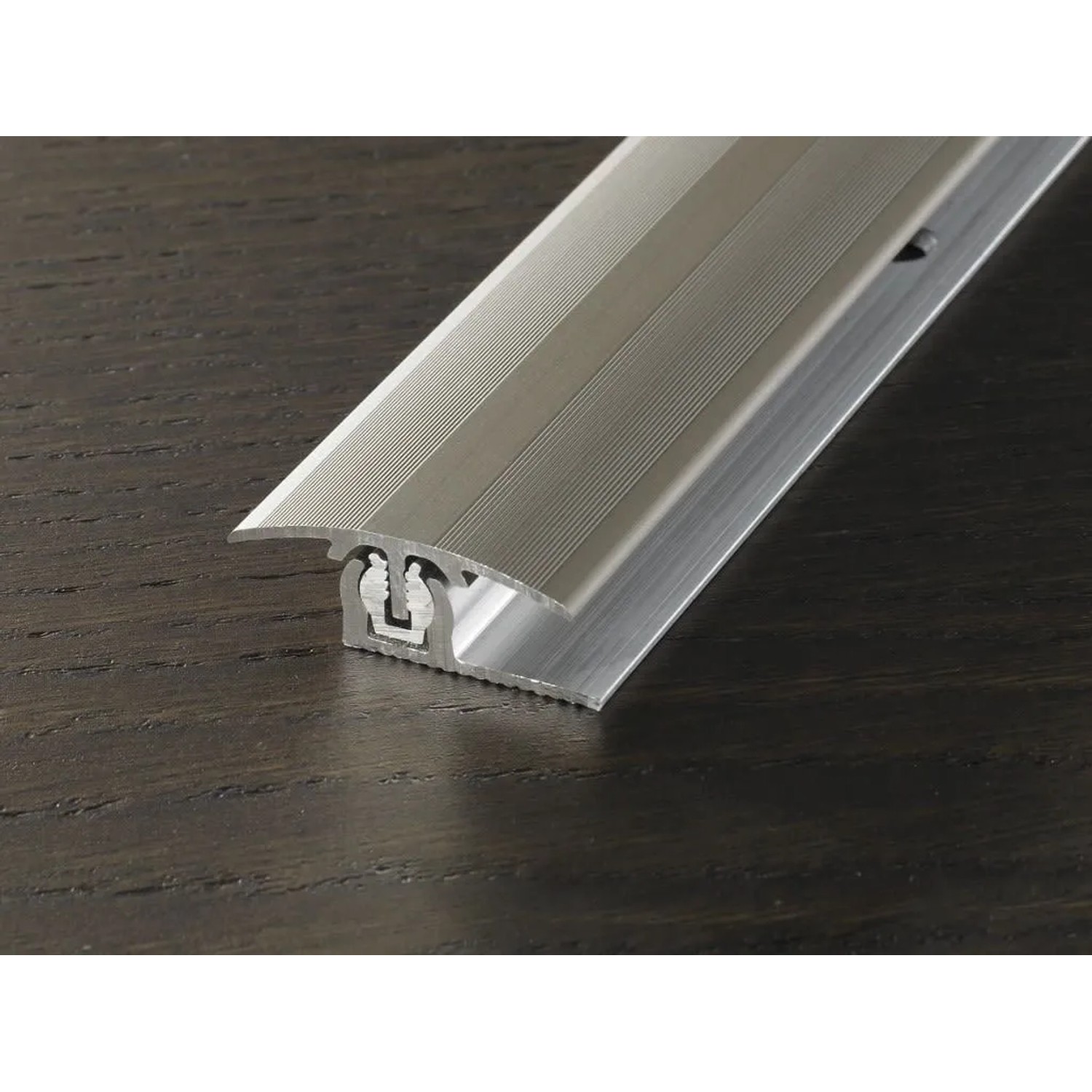 Proline Übergangsprofil Provario Universal Aluminium Eloxiert Edelstahl 90 cm Lang