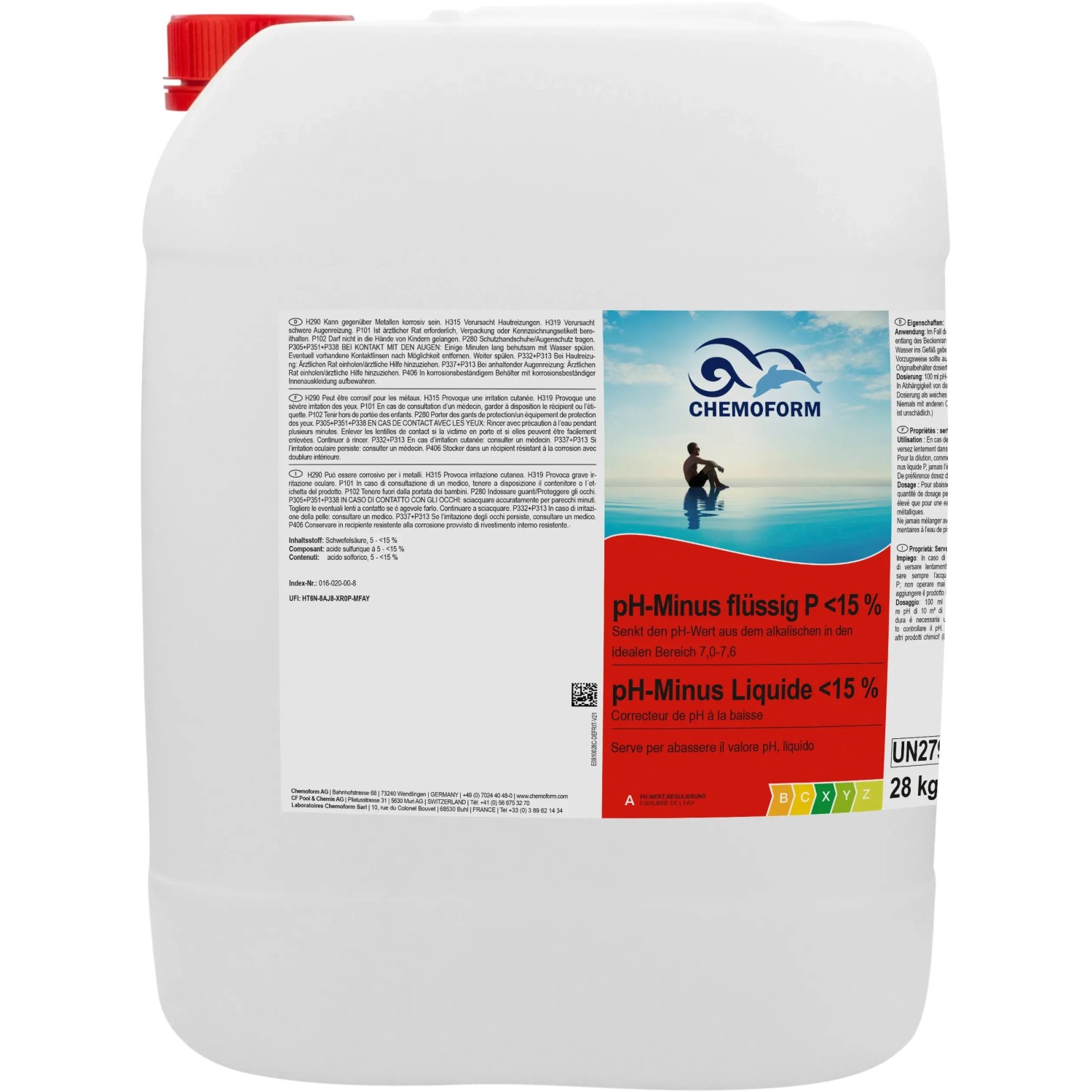 Chemoform pH-Minus Flüssig P < 15 % 28 kg