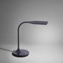 Moderne, schwarze LED-Tischleuchte Rafael mit Touchdimmer und verstellbarer Lichtfarbe.