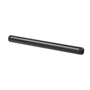 Schwarzes Dolle Rohr Tube, 1200 mm, für Pipe-Regalsystem. Stahlrohr mit Gewinde für Möbelbau.