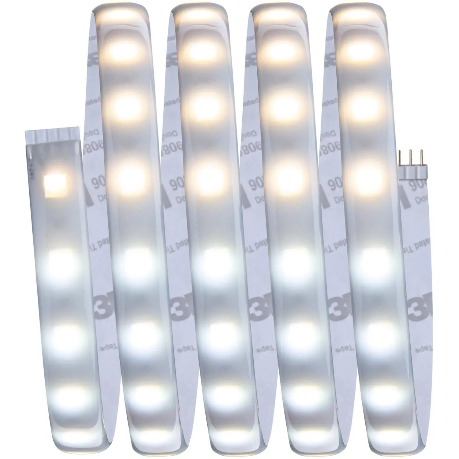 Paulmann MaxLED 500 LED-Streifen, Tunable Weiß, 1,5m Basis-Set mit Zigbee Steuerung.