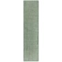 Mintgrüner Snapstyle Hochflor Teppichläufer Cottage, 80x400cm.
