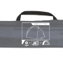 Verpackte Pavillo Strandmuschel Ramble X2 in Grau mit Tragegriff. Camping & Zubehör.