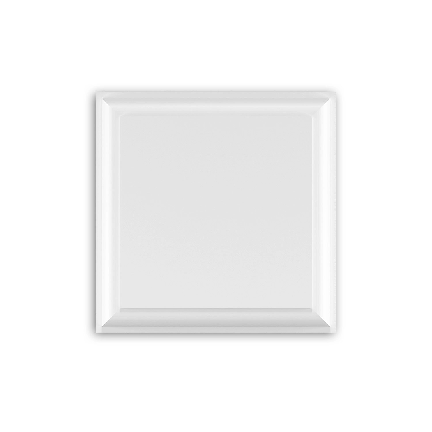 PROFHOME 486004 Bosse Fassaden Element Zierelement Außenstuck, 25 cm x 4 cm x 25 cm Weiß