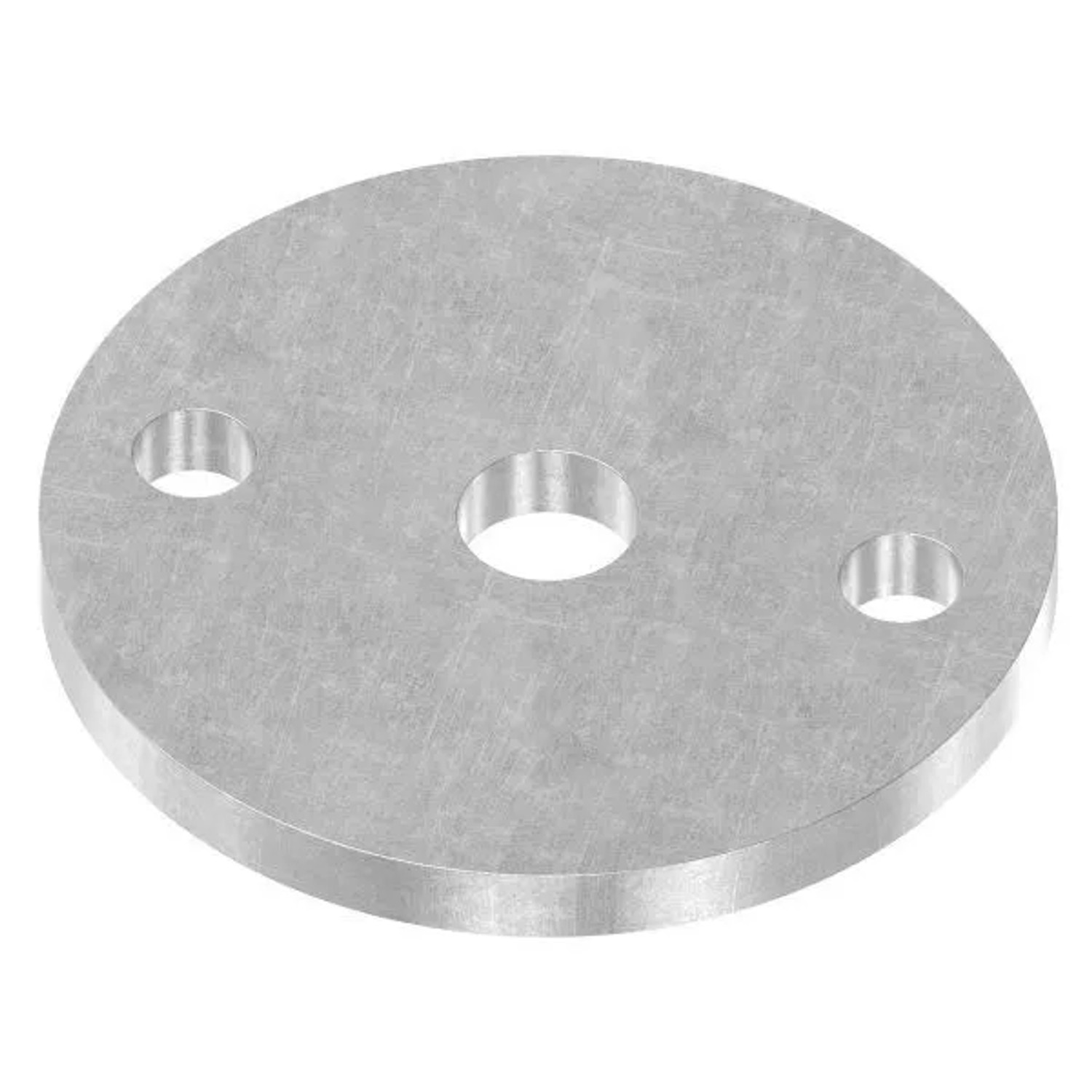 FeNau Ankerplatte 70x6 mm 3 Bohrungen Stahl Roh