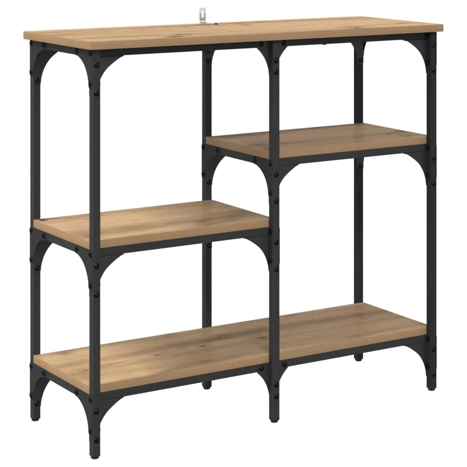 vidaXL Konsolentisch Artisan-Eiche 80 x 29 x 75 cm Holzwerkstoff 882212