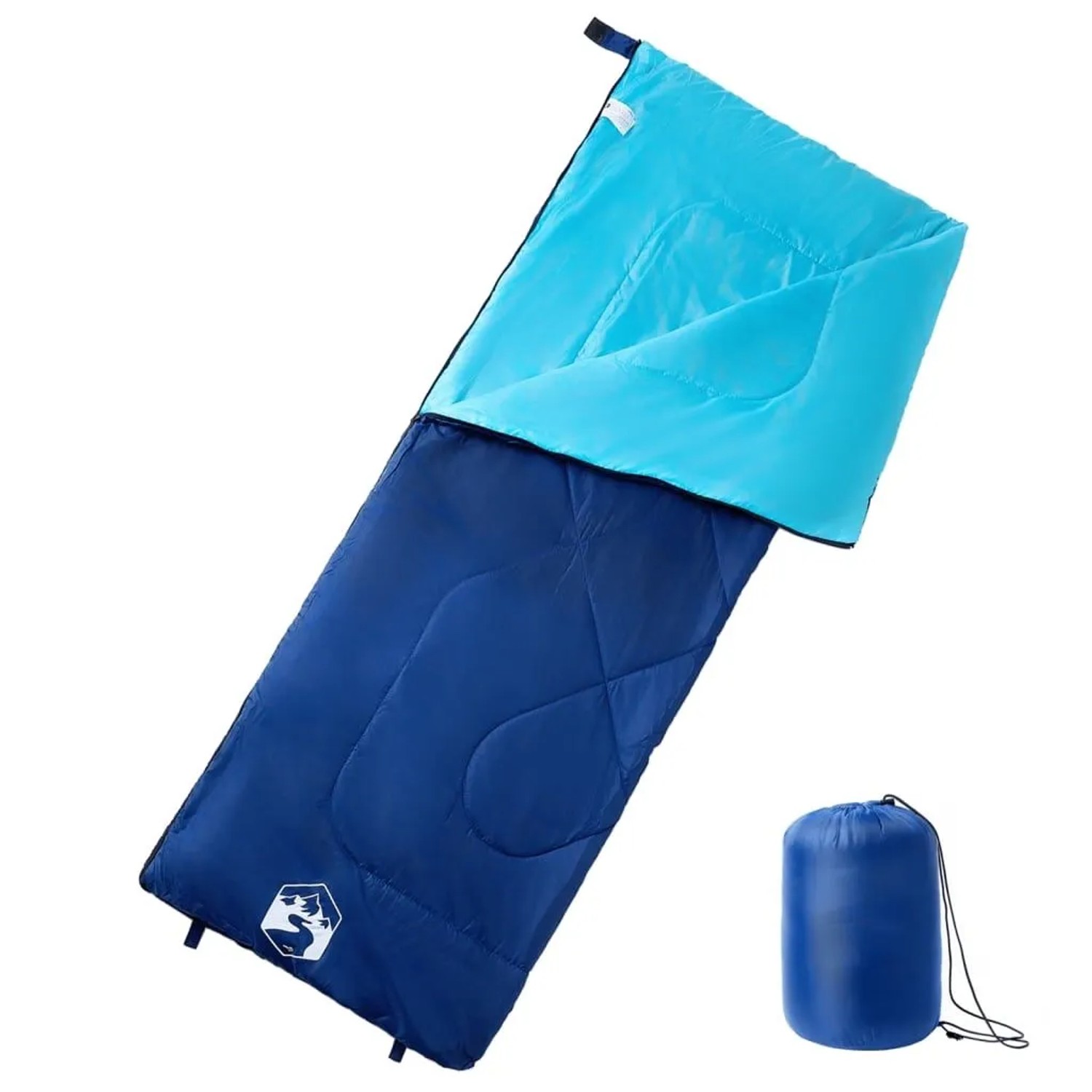 vidaXL Schlafsack für Erwachsene Camping 3 Jahreszeiten 94455