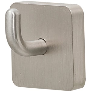 Tiger Haken Onu, selbstklebend, aus gebürstetem Edelstahl für Bad & Küche.