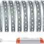 Paulmann LED-Strip Basis-Set MaxLED 5m Warmweiß mit Trafo, aufgerollt.