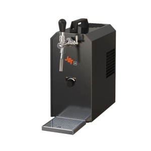 Ich-Zapfe Jet 30 Bierzapfanlage, Trockenkühler mit Zapfhahn und Tropfschale.