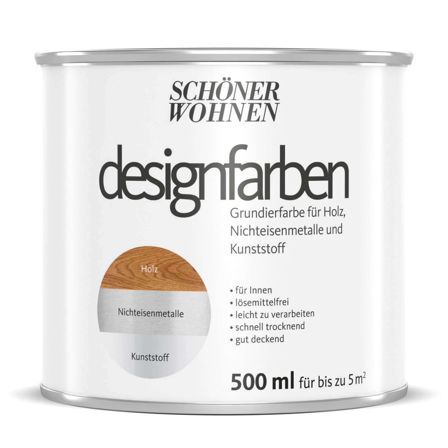 SCHÖNER WOHNEN Designfarben Grundierfarbe 500 ml