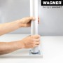 Wagner Möbelbein Telescope, höhenverstellbar, Alu, Ø 5 cm, Länge 60-90 cm.