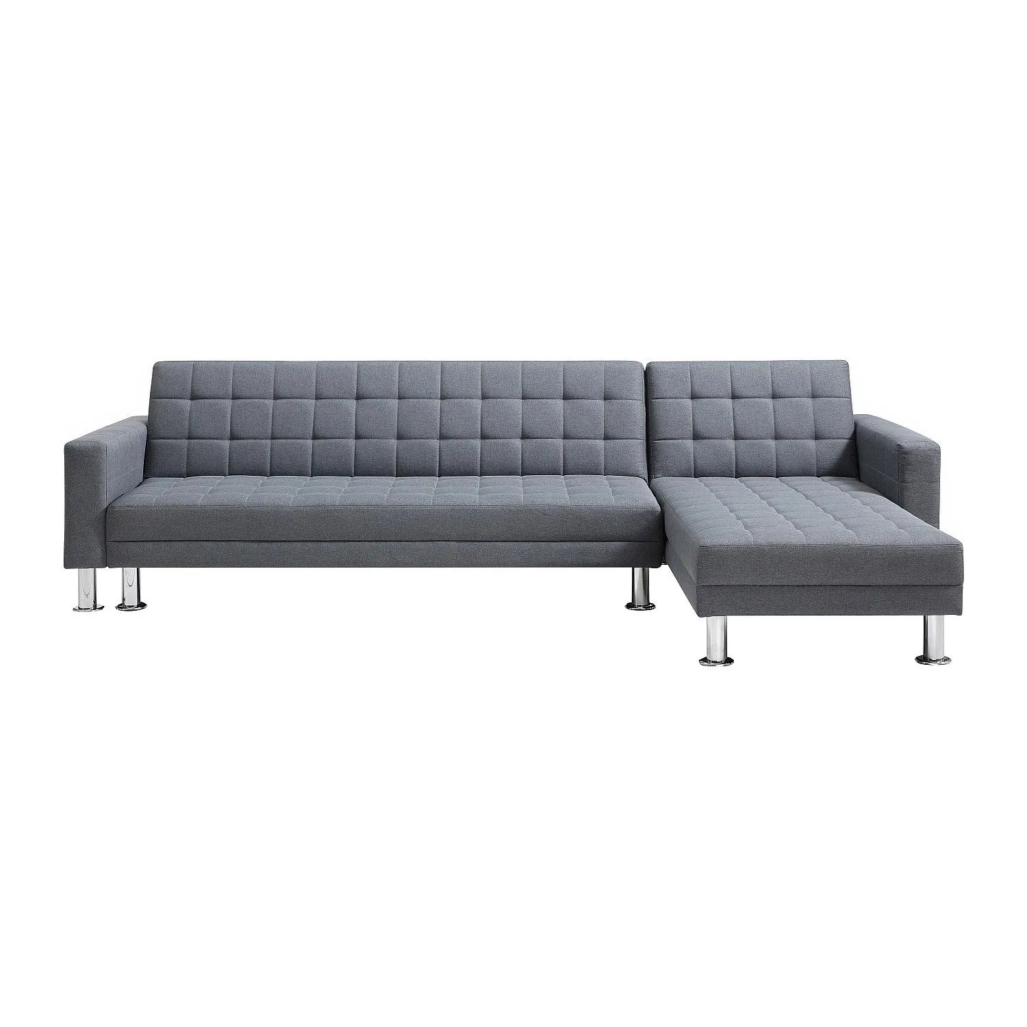 Vente-unique Schlafsofa Willis Grau 290 cm