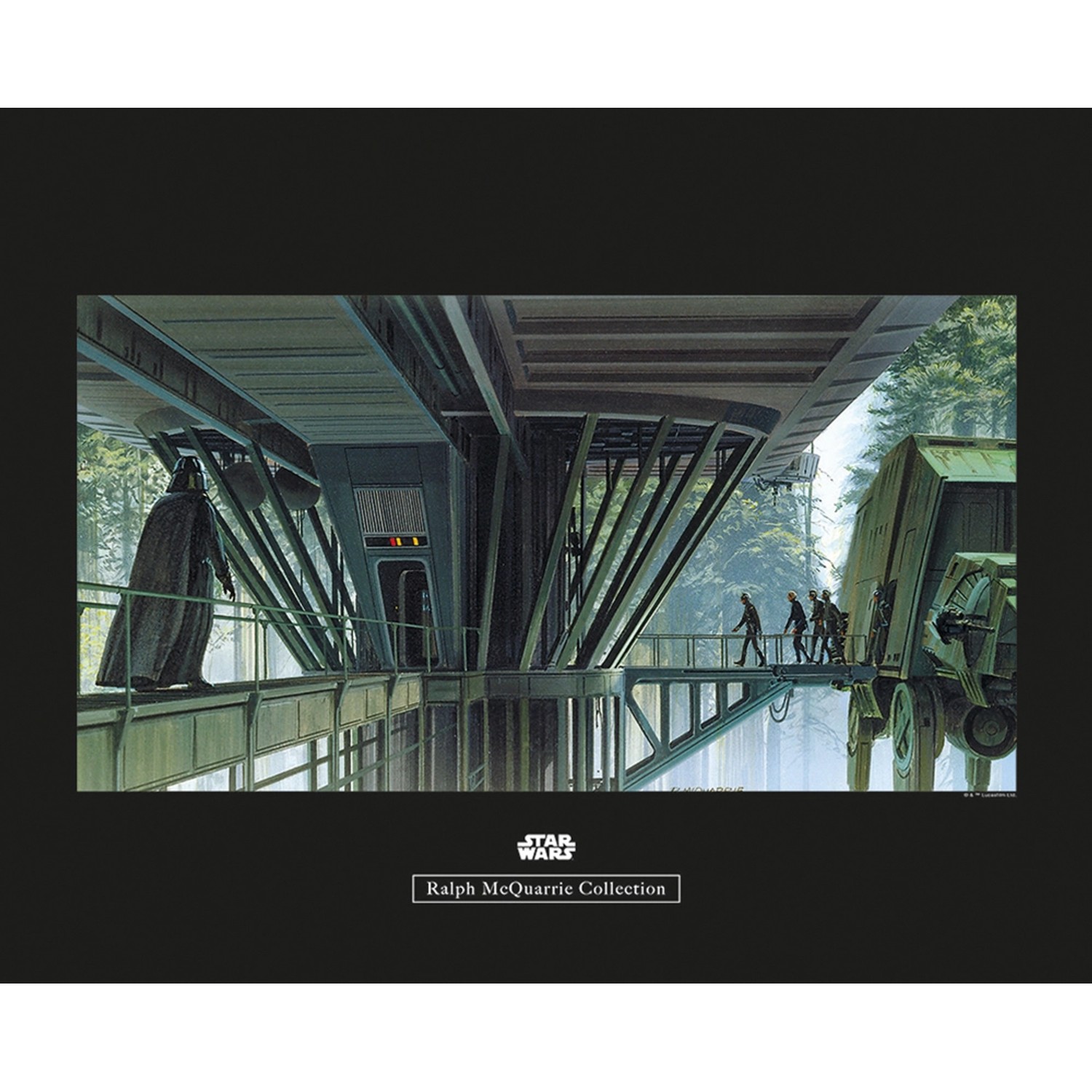 Komar Wandbild Star Wars Dock 50 x 40 cm günstig online kaufen