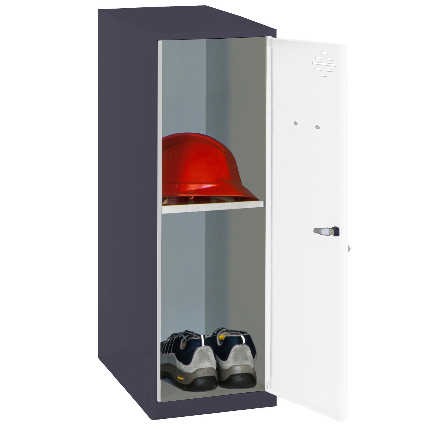 PROREGAL Schließfachschrank AMEGO HxBxT 91,5 x 30 x 50 cm 1x Fachboden Ohne günstig online kaufen