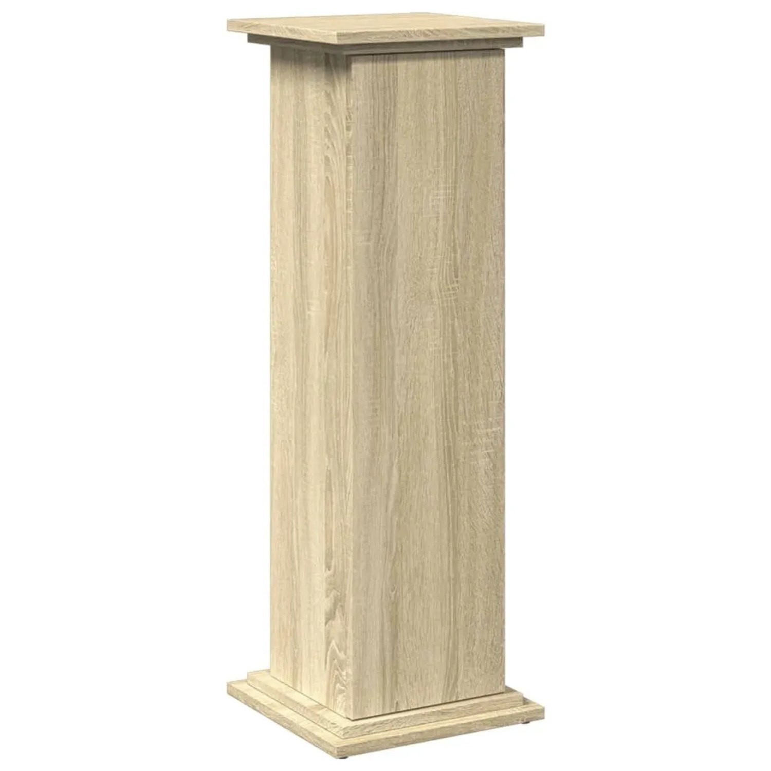 vidaXL Postament mit Stauraum Sonoma-Eiche 31x30x90 cm Holzwerkstoff 854609