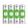 4er-Pack GP Recyko AA Akkus, NiMH, 2100 mAh, wiederaufladbar.