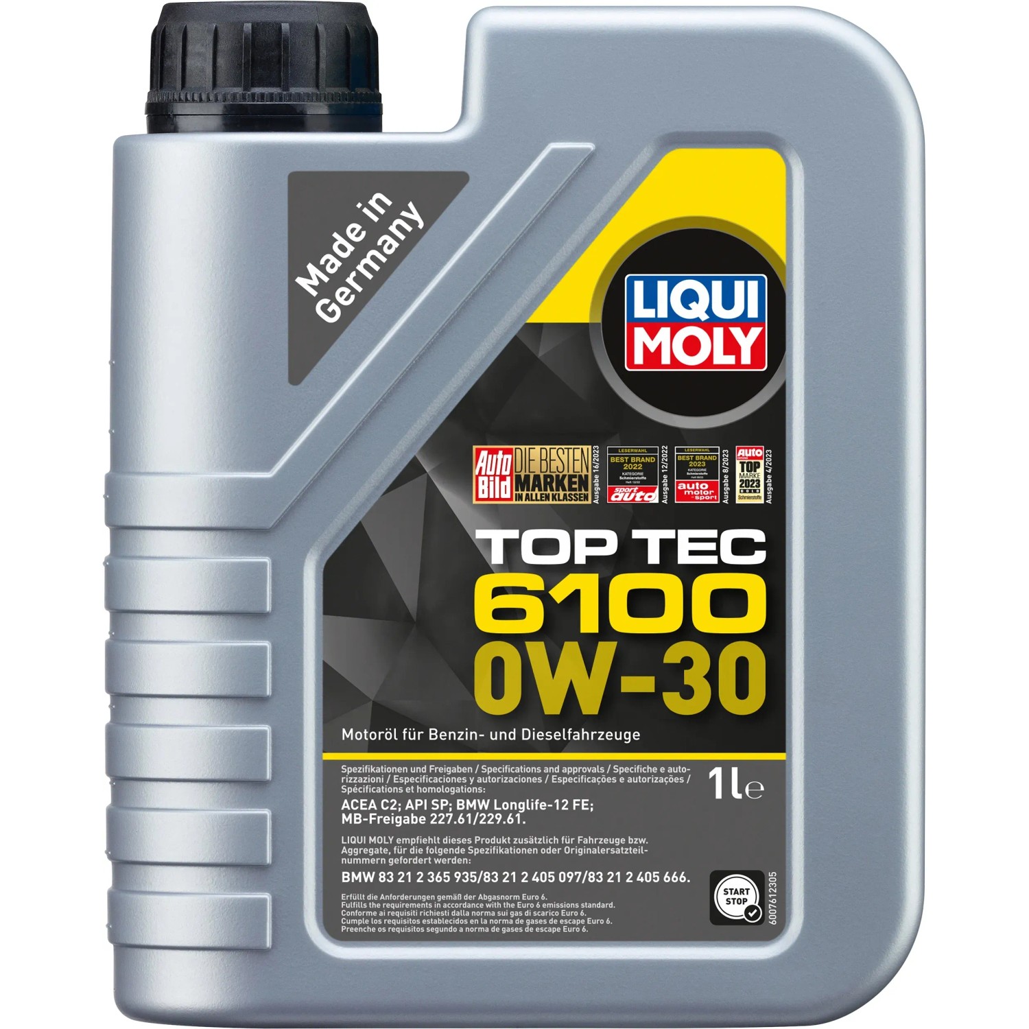 Liqui Moly Top Tec 6100 0W-30 1 l