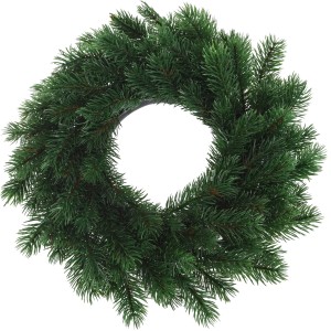 Tannen-Kranz, Ø 35 cm, als Weihnachtsdeko für Innen & Außen geeignet.