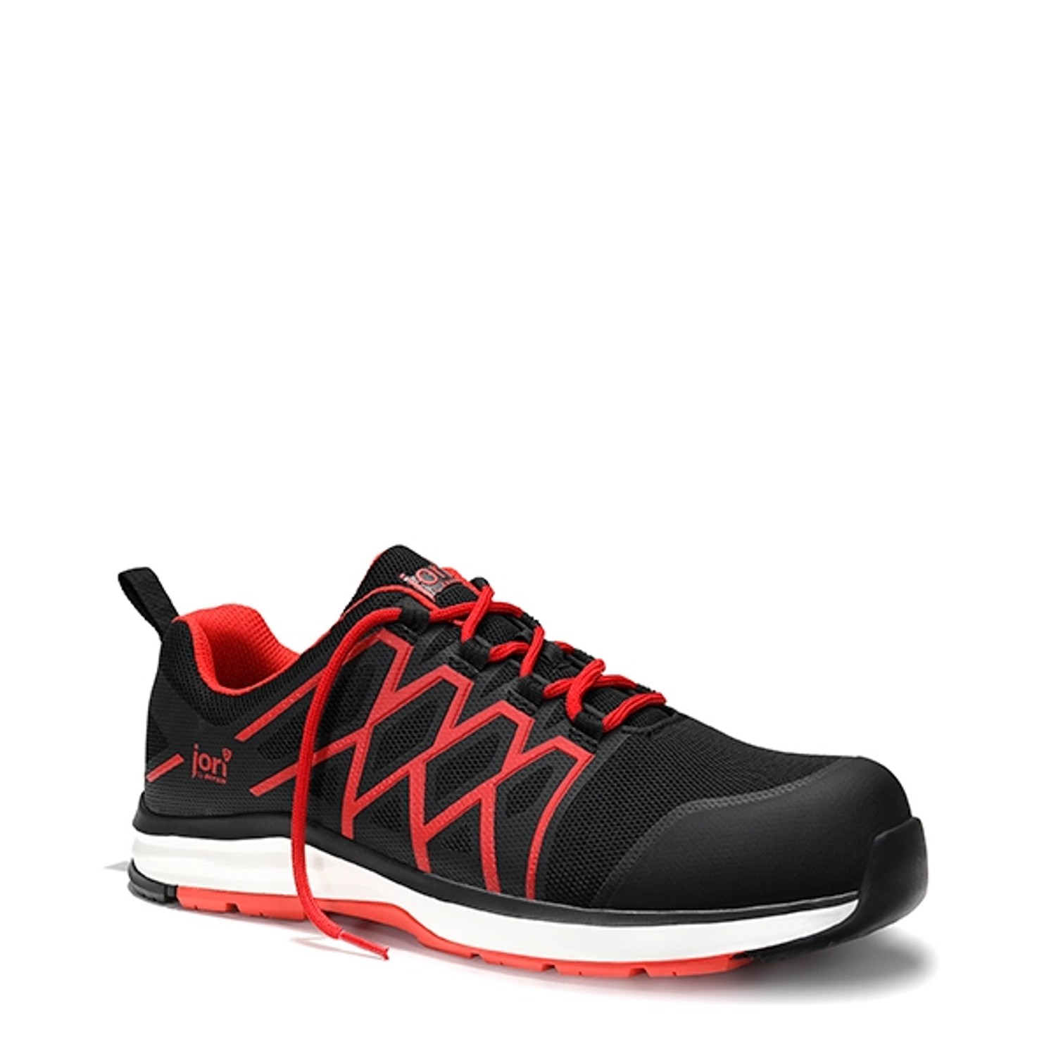 Jori Sicherheitshalbschuh JoSwift Black-Red Low Esd S1P Gr. 47