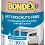 Dose Bondex Wetterschutz-Farbe Achatgrau RAL 7038, geeignet für Fassaden, Gartenhäuser und mehr.