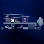 Illustration eines Smart Homes mit vernetzten Geräten und leuchtenden Symbolen. Philips Hue Leuchtmittel für App-Steuerung und Licht.