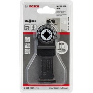 Bosch Tauchsägeblatt Pro AIZ 32 EB für Holz und Metall, 50 mm. Zubehör für Multifunktionswerkzeuge.