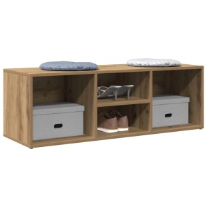 vidaXL Schuhbank Artisan-Eiche 105x35x35 cm Holzwerkstoff 856411