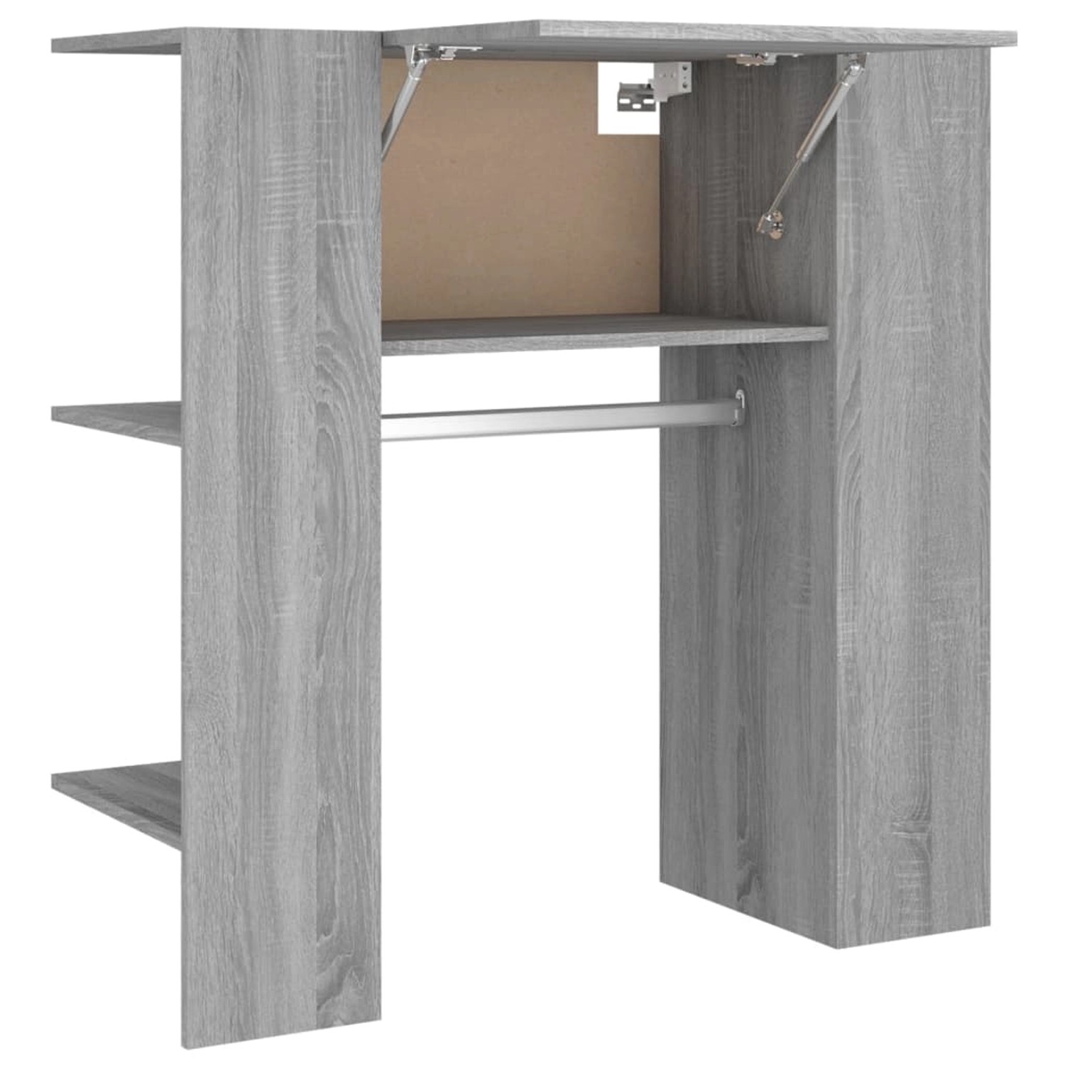 Vidaxl Flurschrank Grau Sonoma 97,5x37x99 Cm Holzwerkstoff günstig online kaufen