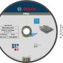 Bosch Schleif-Trennscheibe Inox, 230mm Durchmesser, für Winkelschleifer. Zum Trennen von Stahl.