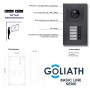 Goliath Basic Line 5-Familienhaus Video Türsprechanlage mit Aussenstation in Anthrazit.