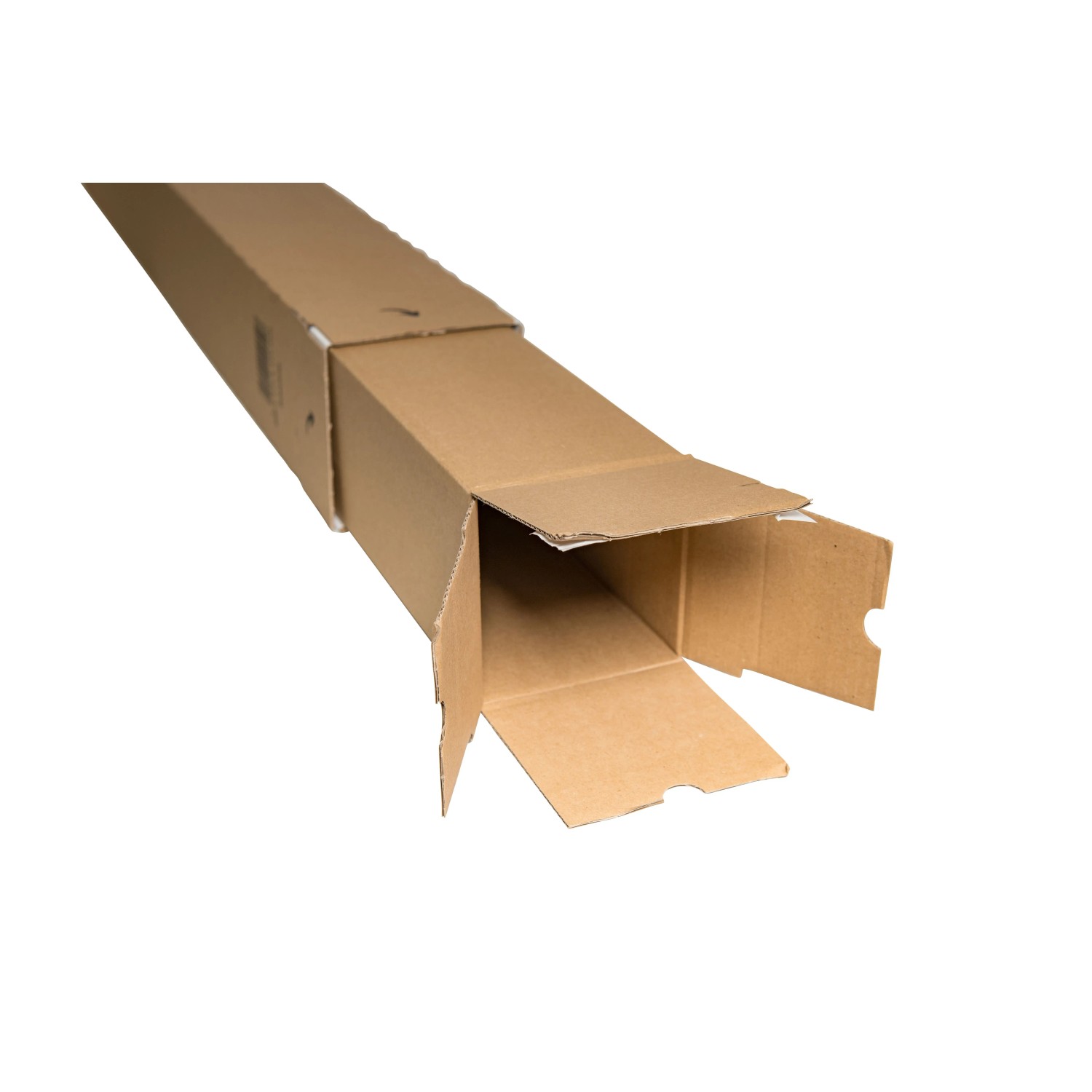 PROREGAL Mega Deal 50x Plan-Box DIN B0 LxBxH 1005x105x105mm Verlängerbar mit Teleskophülle mit Doppelter Selbstklebeverschluss & Aufreißfaden Braun