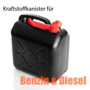 BigDean Benzinkanister 10 L Mit Flexiblem Ausgießer Kraftstoffkanister