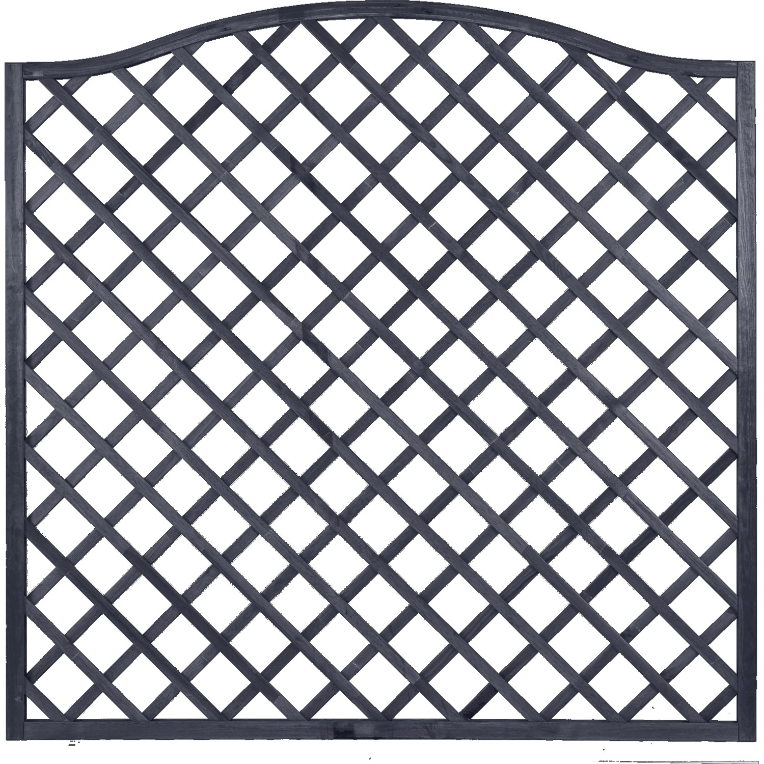 Andrewex Sichtschutzzaun-Element Nancy Anthrazit 164/180 cm x 180 cm FSC®