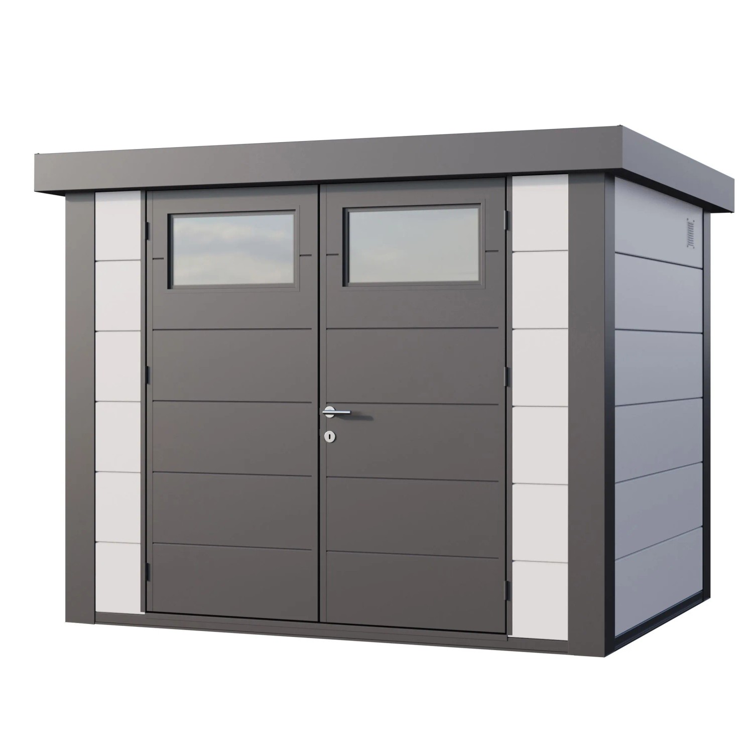 Gerätehaus Classico 2721 Weiß 268 cm x 208 cm günstig online kaufen