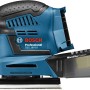Bosch Professional GSS 18V-10 Akku-Schwingschleifer mit Staubbox.