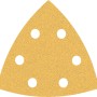 Bosch Expert Schleifblatt C470, 93x93mm, K80, 5er-Pack für Deltaschleifer.