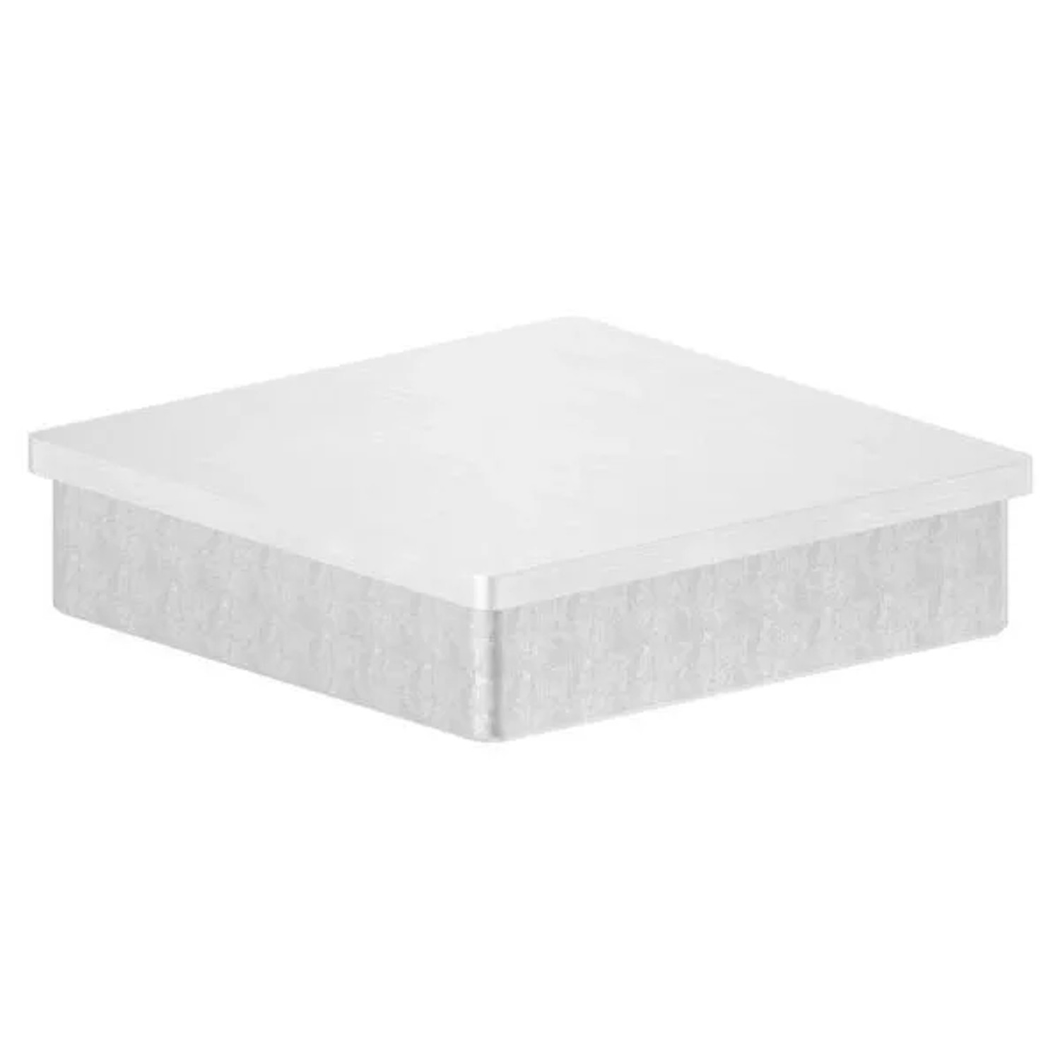 FeNau Einsteckkappe V4A Edelstahl Für Quadratrohr 100 X 100 X 2,0 mm