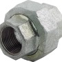 Schraubfitting, 24,1 mm (Rp 3/4), aus Temperguss für die Rohrverbindung.