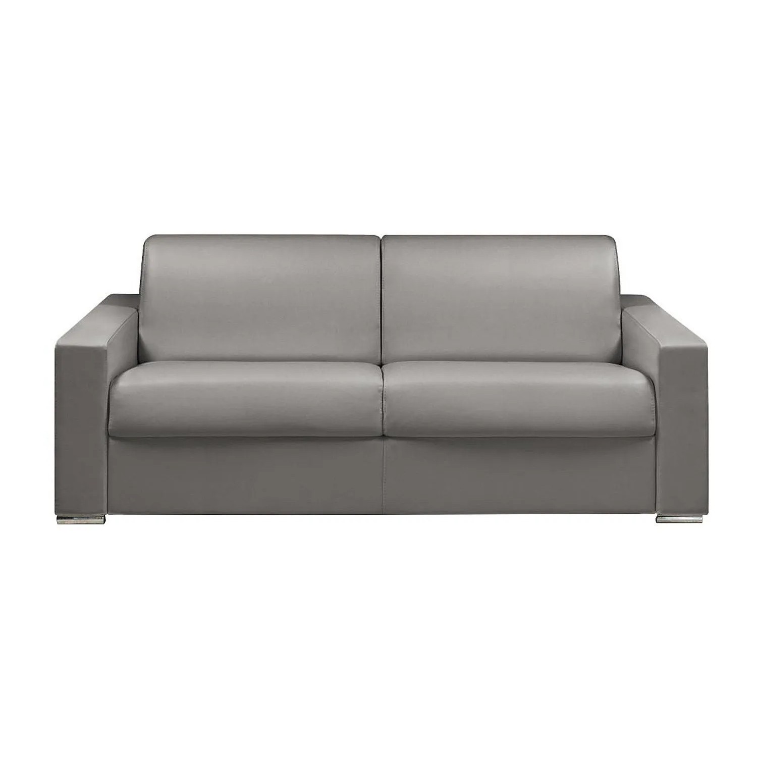 Vente-unique Schlafsofa Calito Grau 216 cm