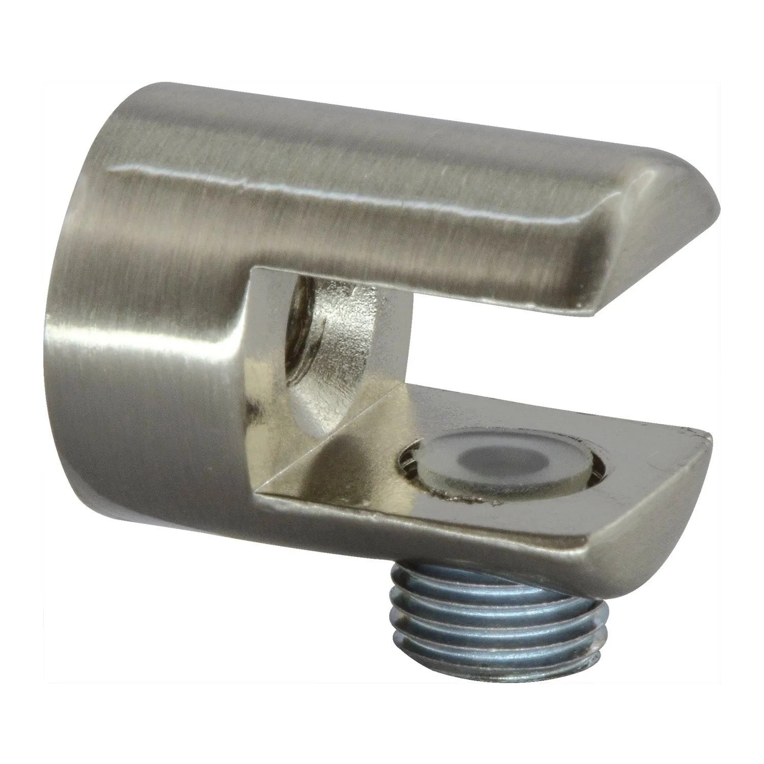 Fonsegrive Glastablar-Klemmträger Pescara Glas 6-10 mm Zamak Edelstahleffekt