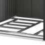 Pergart Bodenfundament Dresden II 1210 Alu für Gartenhaus, zur optimalen Ausrichtung und Verankerung.